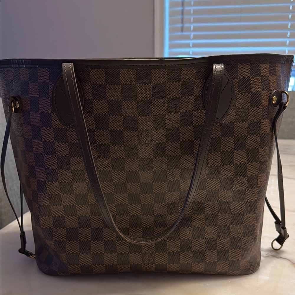 Louis Vuitton Brown Checkered Women Bag